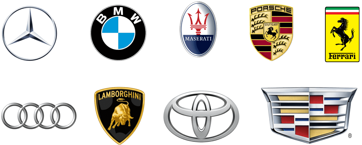 car logos touch up